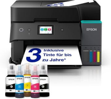 Epson Epson EcoTank ET-4950 - Večfunkcijska naprava, Tiskalnik, Optični bralnik, Kopirni stroj, WLAN