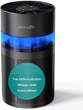slomart SereneLife pročišćivač zraka s HEPA-13 filterom (99.97%)