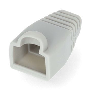 Nedis Zaščitni čevelj | RJ45 | PVC | Siva | Škatla | 10 kosov