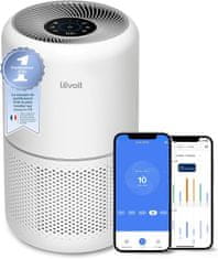 Levoit Levoit Core 300S pametni čistilec zraka, HEPA filter, za prostore do 50 m², odstranjuje alergene