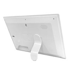 Agfaphoto APF1000WIFIGLWH dig. fotto okvir, 25,65 cm (10,1"), WI-Fi, steklo, bel