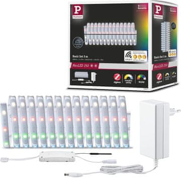 Paulmann Paulmann MaxLED 250 Smart Home Zigbee LED trak 5m, IP44, RGBW+