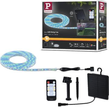 Paulmann Paulmann Solar LED trak 5m RGB, s solarnim polnilnikom in daljinskim upravljalnikom