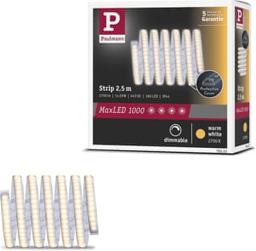 Paulmann Paulmann MaxLED 1000 Stripe 2,5m LED trak, toplo bel, IP44