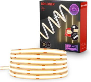 BRILONER BRILONER Pimp Your Panel COB LED trak, 3000K, razširitveni set