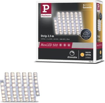Paulmann Paulmann MaxLED 500 LED trak 2,5m, topla bela (2700K), IP44 Prot