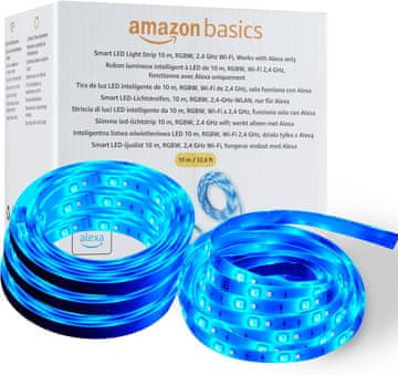 Amazon Amazon Basics Smart LED trak 10m, RGBW, samo za Alexa, večbarvni
