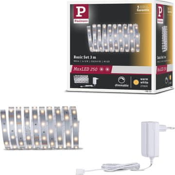 Paulmann Paulmann MaxLED 250 LED trak 3m, toplo bel (Warmweiß), IP20