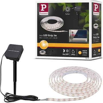 Paulmann Paulmann 78896 Solarni LED trak 3m, IP44, priložen senzor mraka