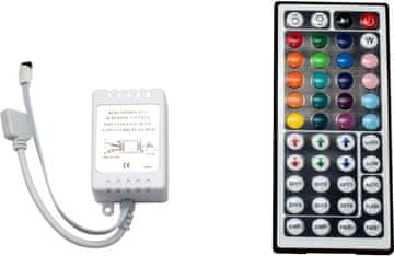slomart SeKi 44-tipkovni RGB LED kontroler, 12V, 72W