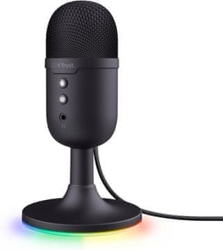 slomart GXTrust Yami USB streaming mikrofon za PC (črn)
