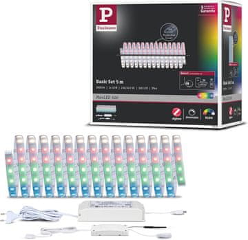 Paulmann Paulmann MaxLED 500 LED trak 5m Smart Home Zigbee IP44 RGBW