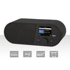 Imperial Internetni radio i105 WLAN z 2,4-palčnim barvnim zaslonom črne barve