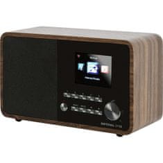 Imperial Internetni radio i110 WLAN s funkcijo predvajalnika medijev Wood Look