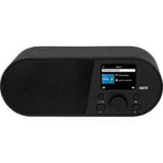 Imperial Internetni radio i105 WLAN z 2,4-palčnim barvnim zaslonom črne barve