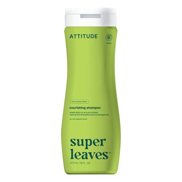 Negovalni šampon za suhe in poškodovane lase Super Leaves (šampon) 473 ml