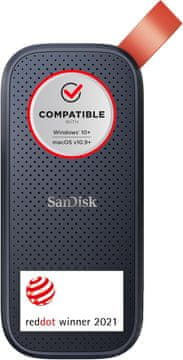 SanDisk SanDisk Portable SSD 1TB (do 800MB/s čitanje) - Crna