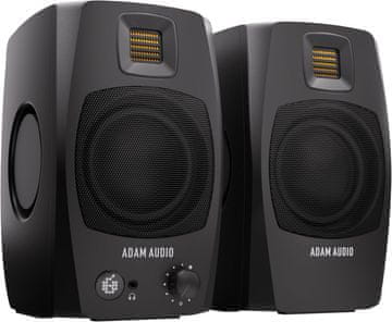 A-dam ADAM Audio D3V Aktivni namizni studijski monitorji (par, črni)