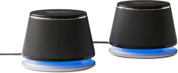 Amazon Amazon Basics Stereo 2.0 PC/laptop zvočniki, USB napajanje, črni