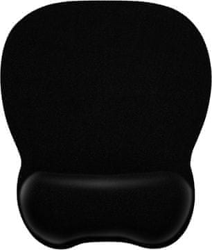 slomart EooCoo Ergonomska podloga za miško z gel blazinico - Gaming, črna