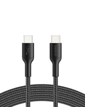 Belkin Belkin Gaming USB-C na USB-C kabel, 2m, 60W, za Nintendo Switch 2