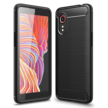 Havana Silikonski ovitek za Samsung Galaxy Xcover 7 Pro - mat carbon črn