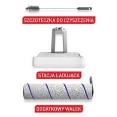 Tefal X-Clean 10 GF7540FO akumulatorski sesalnik bele barve