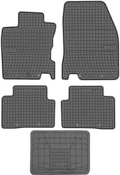 Zaščitne preproge Frogum ET0457 + prevleka 542742 - Nissan Qashqai II 2013- BREZ ZAVOR