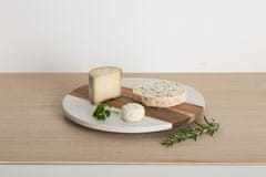 5Five® Vrtljiva marmorna in lesena plošča 35 cm