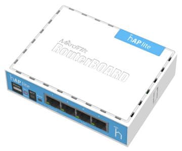 shumee MikroTik hAP lite s 650MHz procesorjem, RB941-2ND