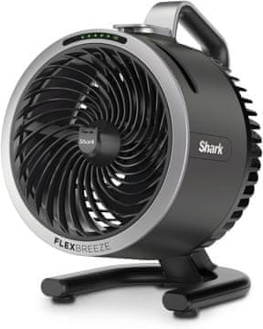 Shark Shark FlexBreeze HydroGo prenosni pršilni ventilator, antracit