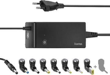 slomart Hama Univerzalni napajalnik za prenosnik 90W (12-22V)