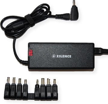 Xilence Xilence XM012 Univerzalni polnilnik za prenosnik 120W, 11 adapterjev, črn