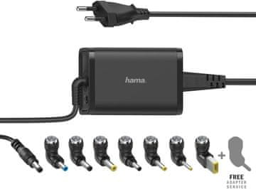 slomart Hama Univerzalni polnilnik za prenosnik 45W (15-19V)