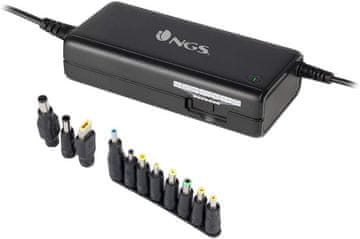 NGS NGS BAN Univerzalni ročni polnilnik za prenosnik 90W, 11 adapterjev