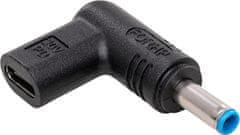 Akyga AKYGA AK-ND-C09 adapter USB-C za 4.5x3.0 mm +pin HP napajalnik