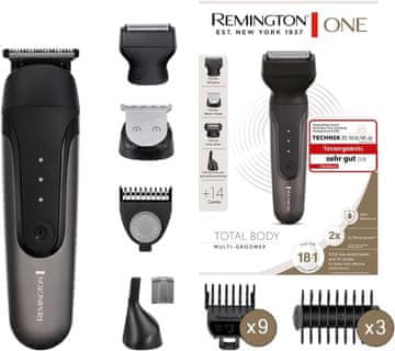 Remington Remington ONE Multi-strižnik las, siv, vodoodporen, 18 nastavkov
