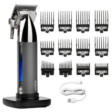 BaByliss BaByliss Super-X Metal akumulatorski strižnik las, japonska jeklena rezila