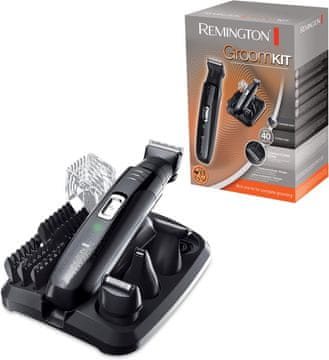 Remington Remington GroomKit PG6130: Komplet za urejanje obraza in telesa, 4 nastavki