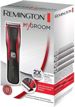 Remington Remington Haarschneidemaschine HC5100: Mrežni, nerjaveče jeklo, 12 dolžin