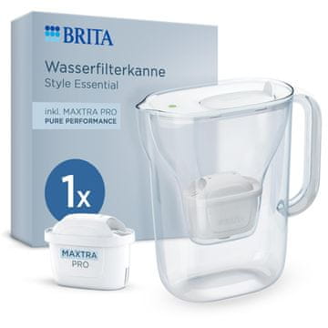 Brita BRITA Style Essential vodni filter z 1x Pure Performance filterjem