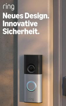 Ring Ring Wired Video Doorbell 2K Plus - Kabelska video domofon, najnovejša generacija