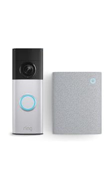 Ring Ring Battery Video Doorbell Plus (najn. gen.) + Chime (3. gen.) - Set
