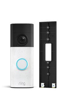 Ring Ring Battery Video Doorbell (najnovejša gen.) s samolepilno podporo