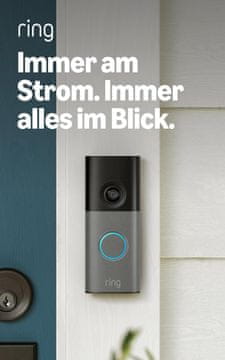 Ring Ring Wired Video Doorbell 2K (neueste Gen.) - Žična video domofon kamera, Retinal 2K, optimiziran zoom