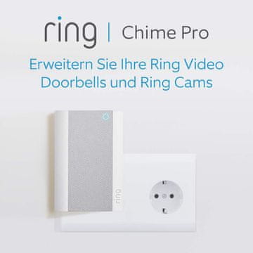 Ring Ring Chime Pro (najnovejša generacija) zvonec za obvestila