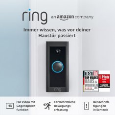 Ring Ring Video Doorbell Wired žična videonadzorna zvonilka s kamero