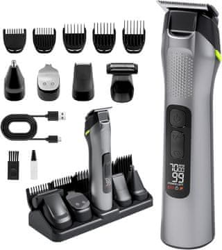 slomart Carehabi 5-v-1 trimer za kosu i bradu, bežični