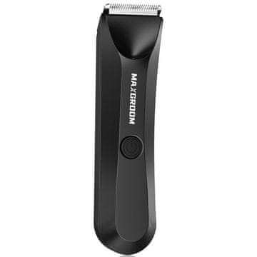 MAXGROOM RFCD-9087 trimer z LED lučko, črn