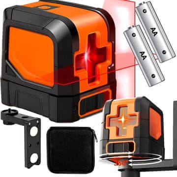 MG Laser LS100 laserska vodna tehtnica, oranžna